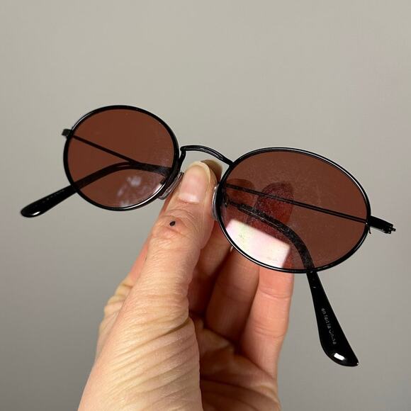 Women's Sunglasses Lot Of 3 Trendy Round Scalloped Retro Boho Festival Shades - Picture 4 of 9